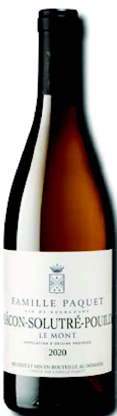 TP.2 Famille Paquet, Mâcon-Solutré-Pouilly 'Le Mont' 2020