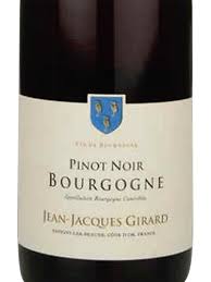 49. Bourgogne Pinot Noir Domaine Jean Jacques Girard 2022